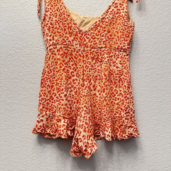 Angel Biba Summer Light Weight Boho Beach Romper Size Large‎ - Picture 4 of 11